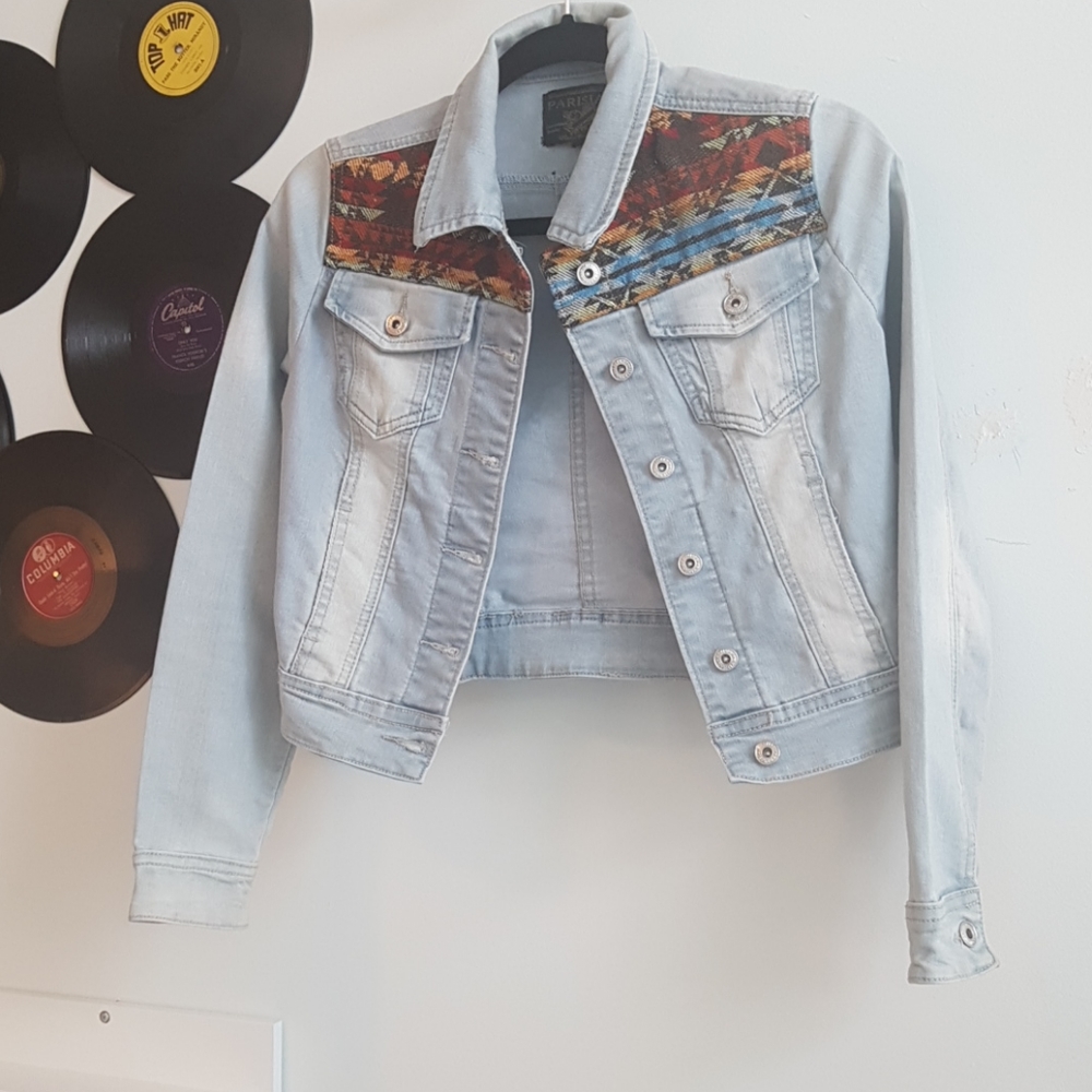Cropped Jean Jacket